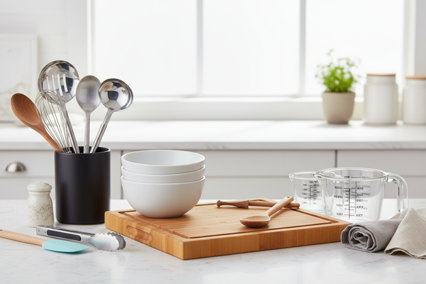 Kitchen essentials collection featuring smart tools and daily use kitchen products