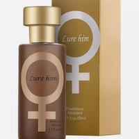 Lure Him perfume with pheromones long lasting men fragrance bottle