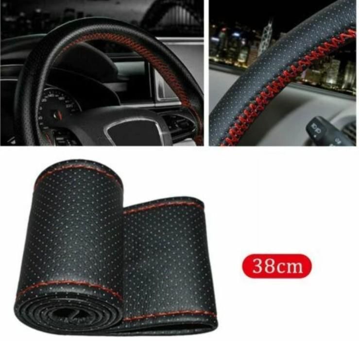 Universal Car Steering Wheel Cover – Stylish & Anti-Slip Grip