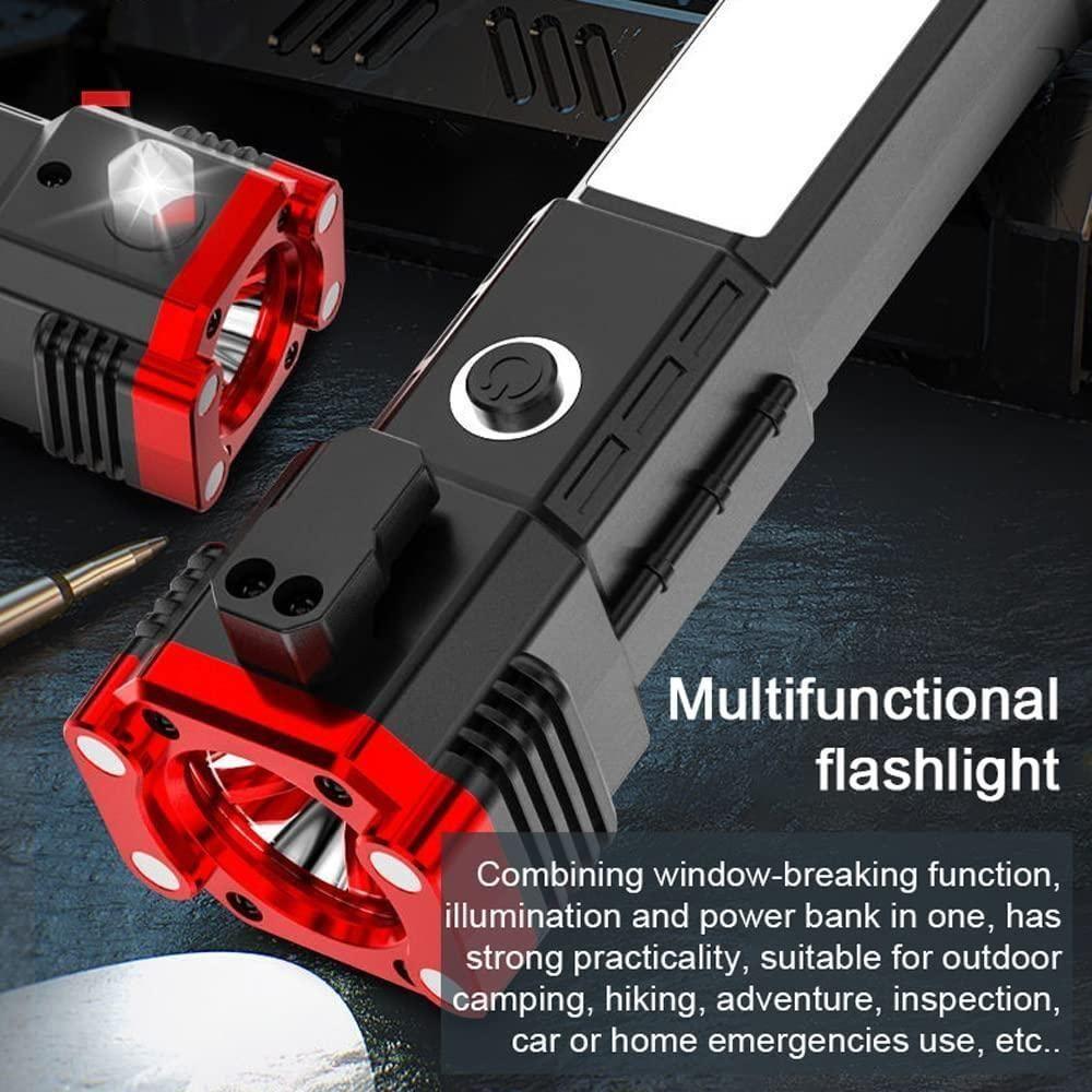 Multifunctional Portable Hammer LED Flashlight