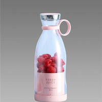 Travel portable mini juice blender USB rechargeable 380ml for smoothies and fresh juice
