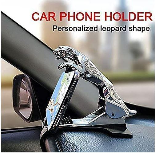 Jaguar design HUD car mobile phone holder for dashboard use
