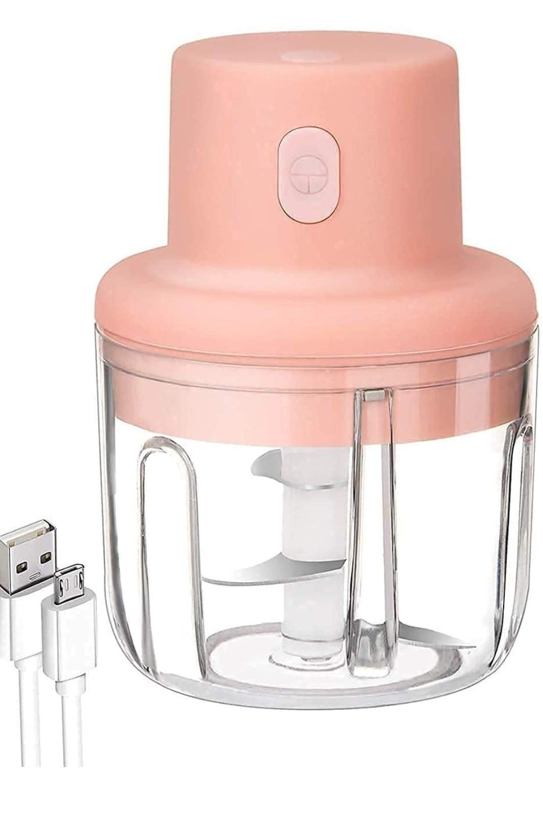 USB Rechargeable Electric Food Chopper – Mini Garlic & Vegetable Chopper
