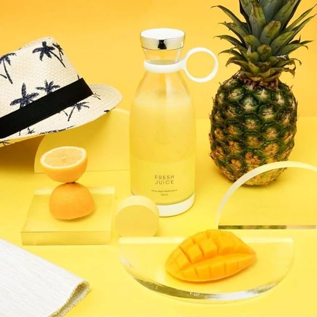 Portable Mini Blender for Fresh Juice – USB Rechargeable Juice Maker