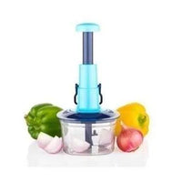 Manual fruit and vegetable chopper stainless steel blade kitchen tool